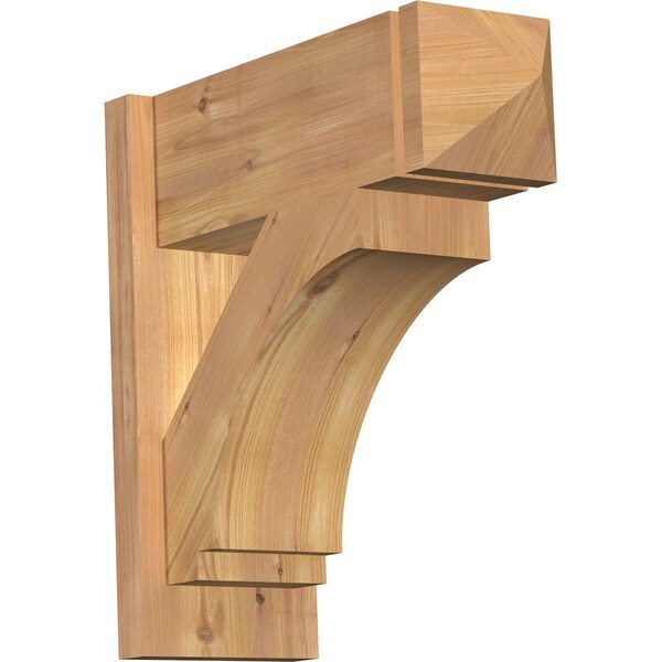 Ekena Millwork Imperial Smooth Arts and Crafts Outlooker, Western Red Cedar, 7 1/2"W x 20"D x 20"H OUT08X20X20IMP03SWR - main
